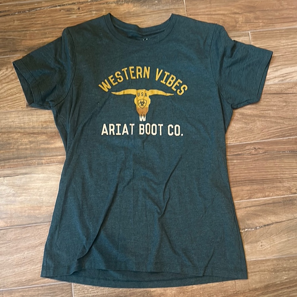Ariat Dark Gray Western Vibes T-Shirt